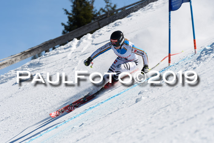 NJC Super-G, Damen + Herren, 21.03.2019