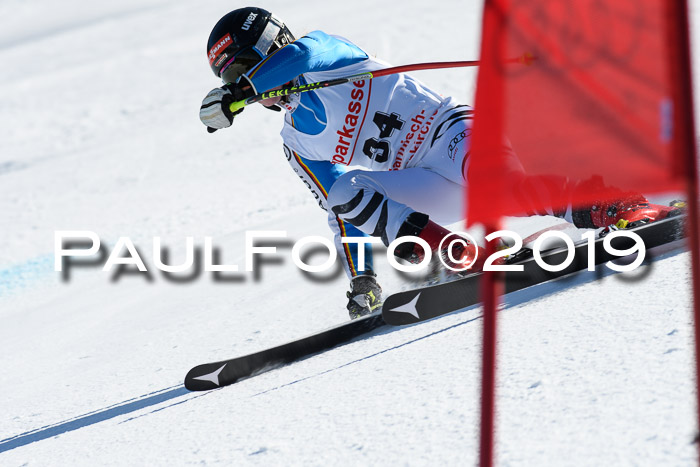 NJC Super-G, Damen + Herren, 21.03.2019