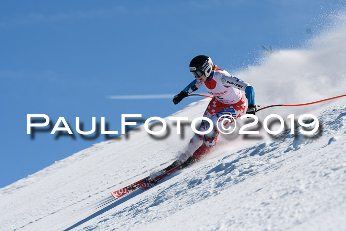 NJC Super-G, Damen + Herren, 21.03.2019