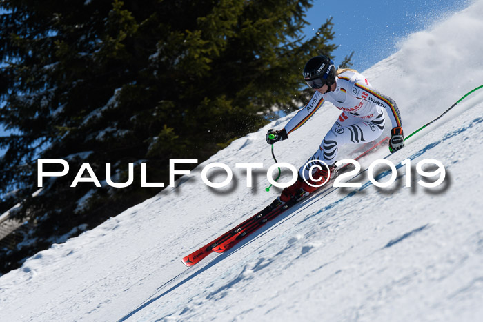 NJC Super-G, Damen + Herren, 21.03.2019