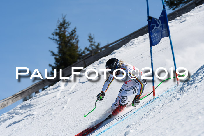 NJC Super-G, Damen + Herren, 21.03.2019