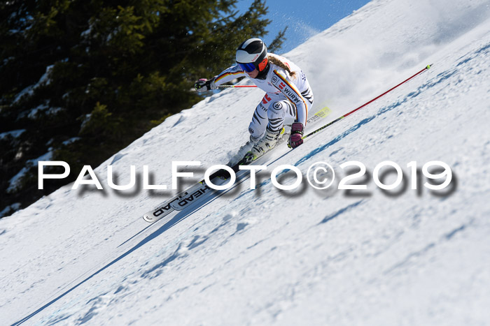 NJC Super-G, Damen + Herren, 21.03.2019