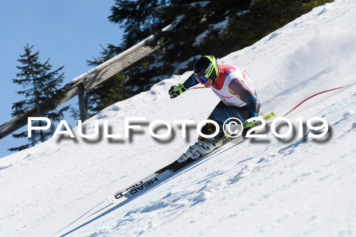 NJC Super-G, Damen + Herren, 21.03.2019