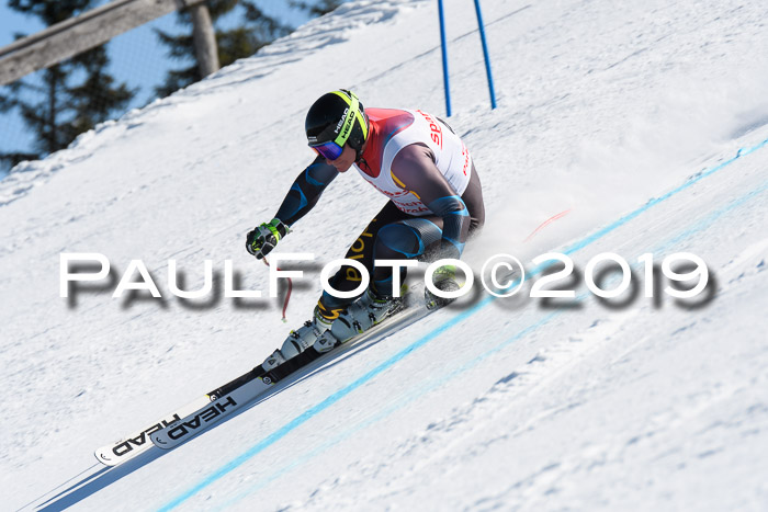 NJC Super-G, Damen + Herren, 21.03.2019