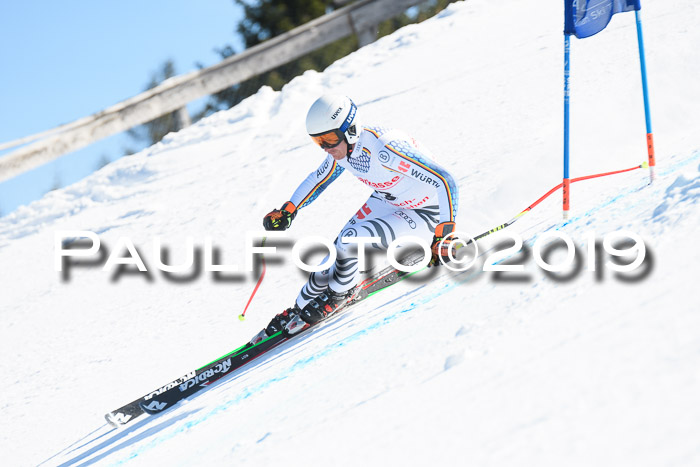 NJC Super-G, Damen + Herren, 21.03.2019