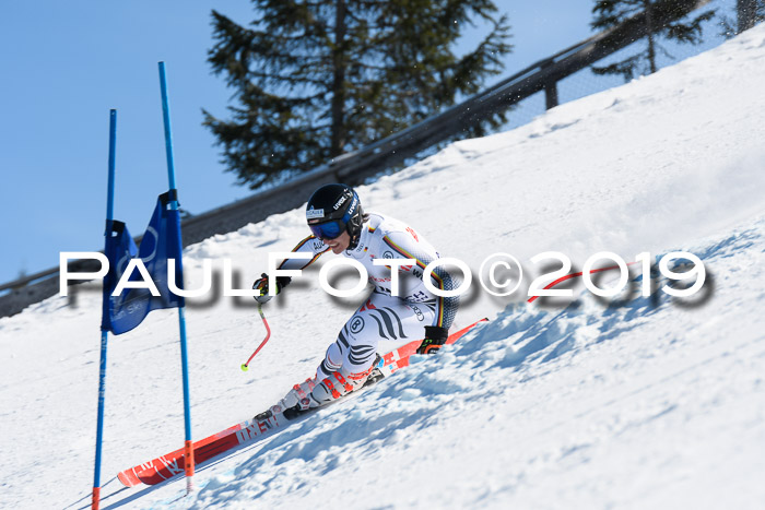 NJC Super-G, Damen + Herren, 21.03.2019