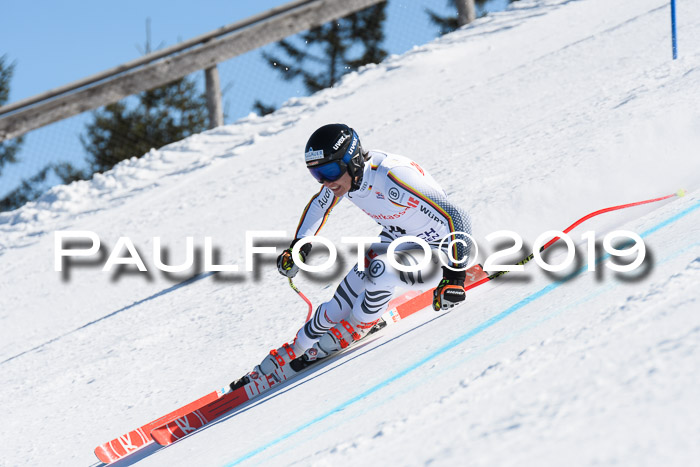 NJC Super-G, Damen + Herren, 21.03.2019