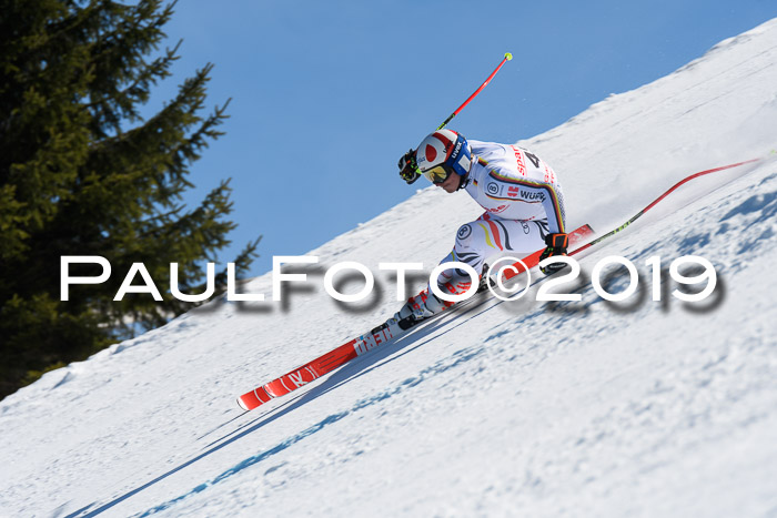 NJC Super-G, Damen + Herren, 21.03.2019