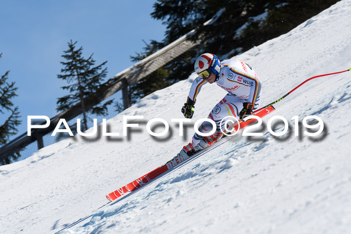 NJC Super-G, Damen + Herren, 21.03.2019