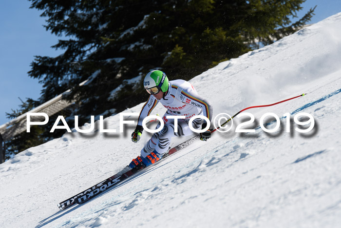 NJC Super-G, Damen + Herren, 21.03.2019