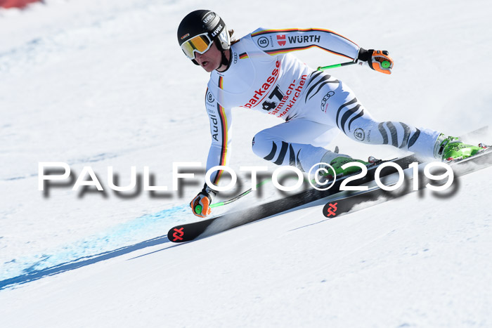 NJC Super-G, Damen + Herren, 21.03.2019