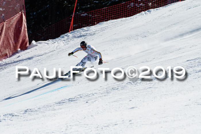 NJC Super-G, Damen + Herren, 21.03.2019