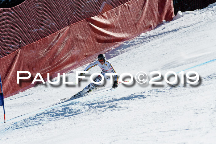 NJC Super-G, Damen + Herren, 21.03.2019