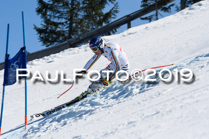 NJC Super-G, Damen + Herren, 21.03.2019