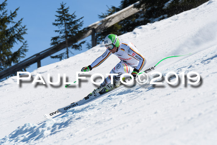 NJC Super-G, Damen + Herren, 21.03.2019