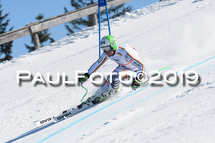 NJC Super-G, Damen + Herren, 21.03.2019
