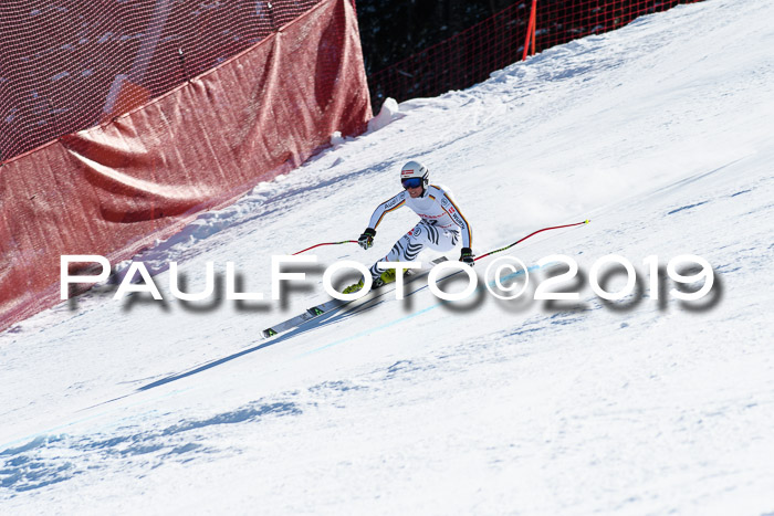 NJC Super-G, Damen + Herren, 21.03.2019