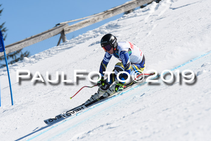 NJC Super-G, Damen + Herren, 21.03.2019