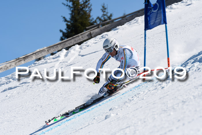NJC Super-G, Damen + Herren, 21.03.2019