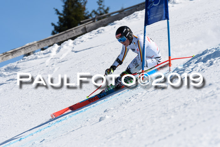 NJC Super-G, Damen + Herren, 21.03.2019