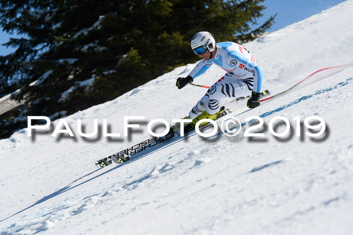 NJC Super-G, Damen + Herren, 21.03.2019