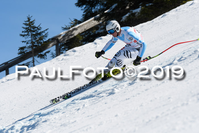 NJC Super-G, Damen + Herren, 21.03.2019
