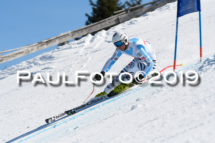 NJC Super-G, Damen + Herren, 21.03.2019