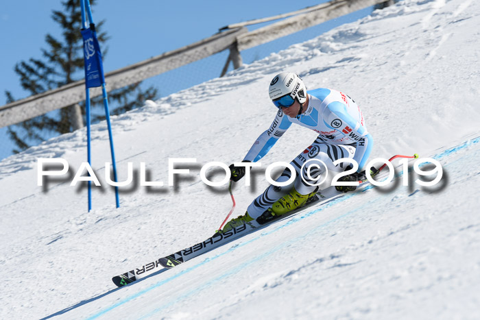 NJC Super-G, Damen + Herren, 21.03.2019
