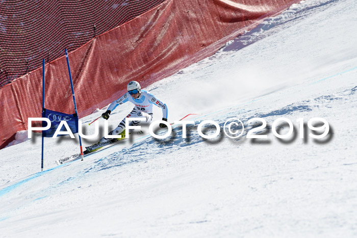 NJC Super-G, Damen + Herren, 21.03.2019