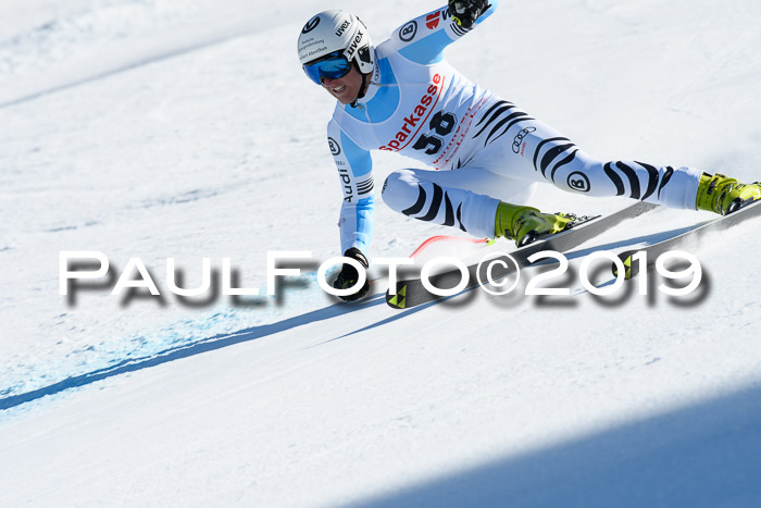 NJC Super-G, Damen + Herren, 21.03.2019