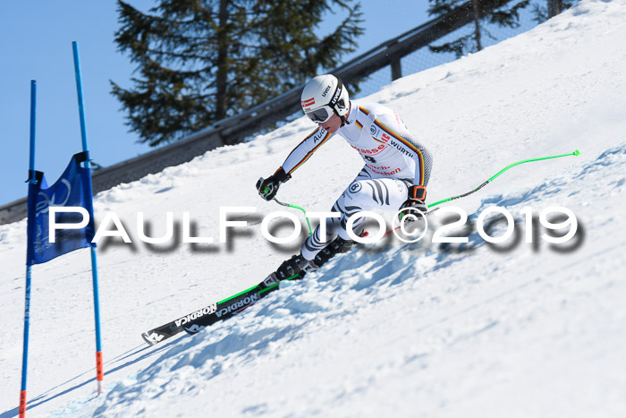 NJC Super-G, Damen + Herren, 21.03.2019