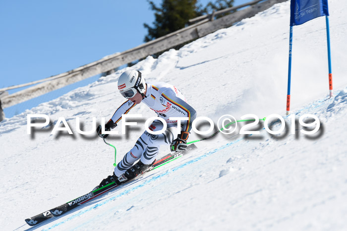 NJC Super-G, Damen + Herren, 21.03.2019