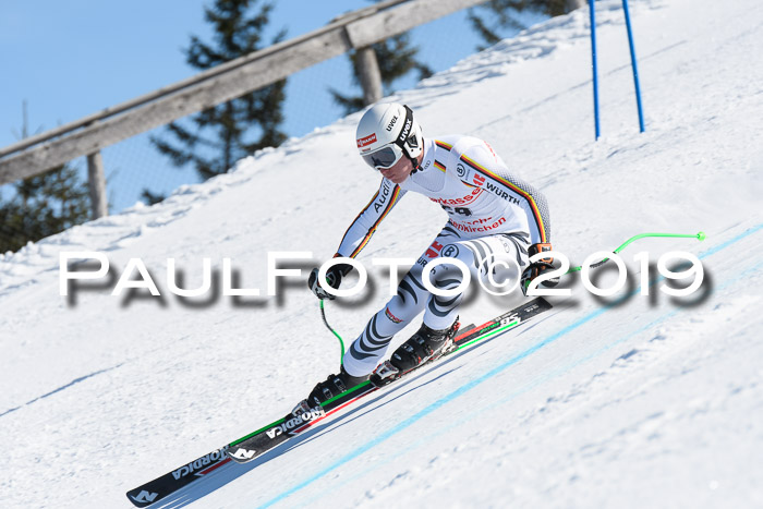 NJC Super-G, Damen + Herren, 21.03.2019