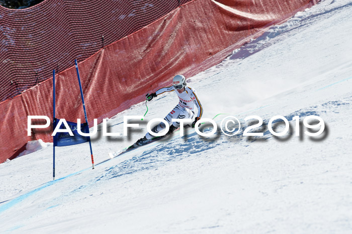 NJC Super-G, Damen + Herren, 21.03.2019