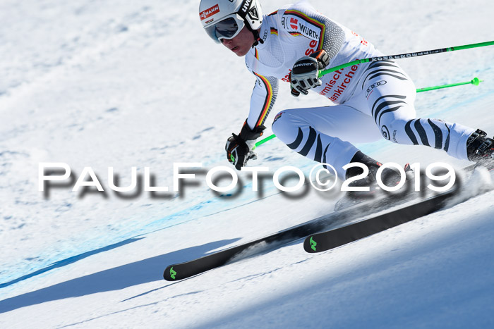 NJC Super-G, Damen + Herren, 21.03.2019