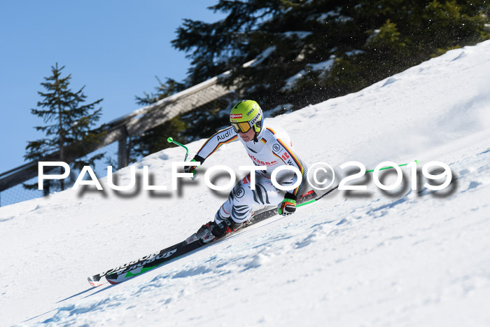 NJC Super-G, Damen + Herren, 21.03.2019