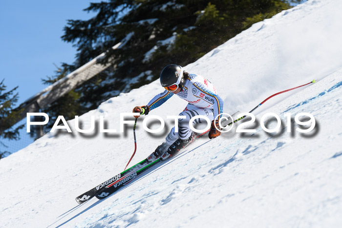 NJC Super-G, Damen + Herren, 21.03.2019