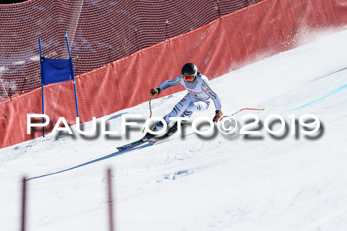 NJC Super-G, Damen + Herren, 21.03.2019