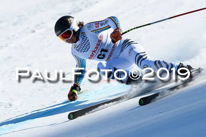 NJC Super-G, Damen + Herren, 21.03.2019