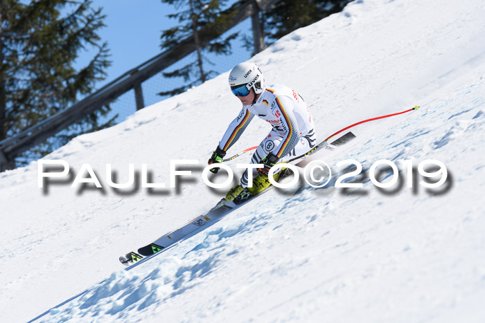 NJC Super-G, Damen + Herren, 21.03.2019