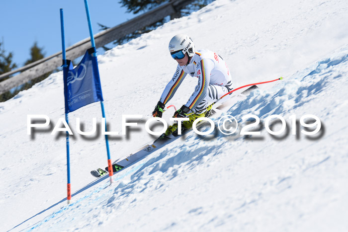 NJC Super-G, Damen + Herren, 21.03.2019