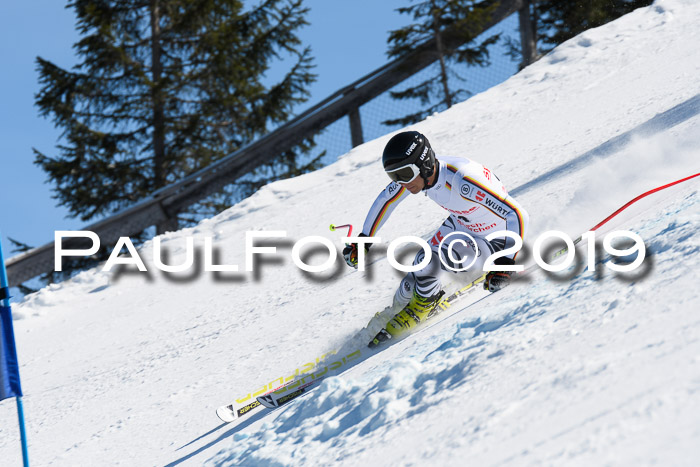 NJC Super-G, Damen + Herren, 21.03.2019