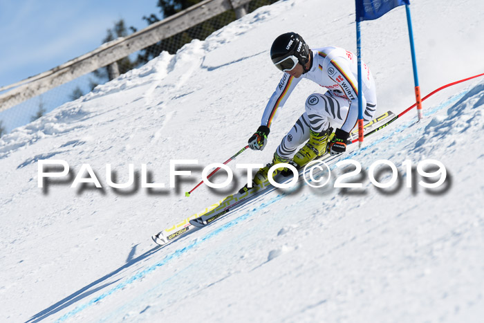 NJC Super-G, Damen + Herren, 21.03.2019