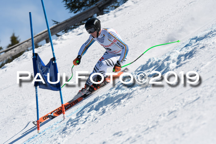NJC Super-G, Damen + Herren, 21.03.2019