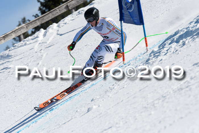 NJC Super-G, Damen + Herren, 21.03.2019