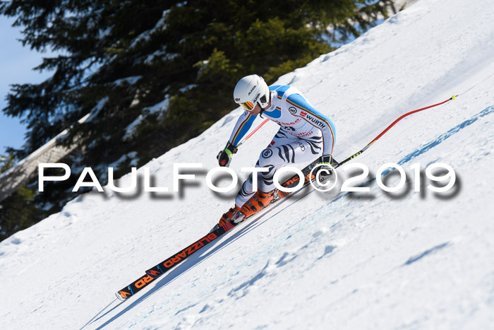 NJC Super-G, Damen + Herren, 21.03.2019