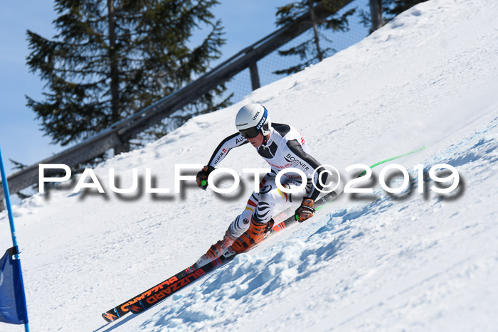 NJC Super-G, Damen + Herren, 21.03.2019