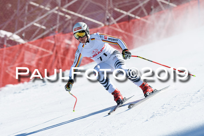NJC Super-G, Damen + Herren, 21.03.2019