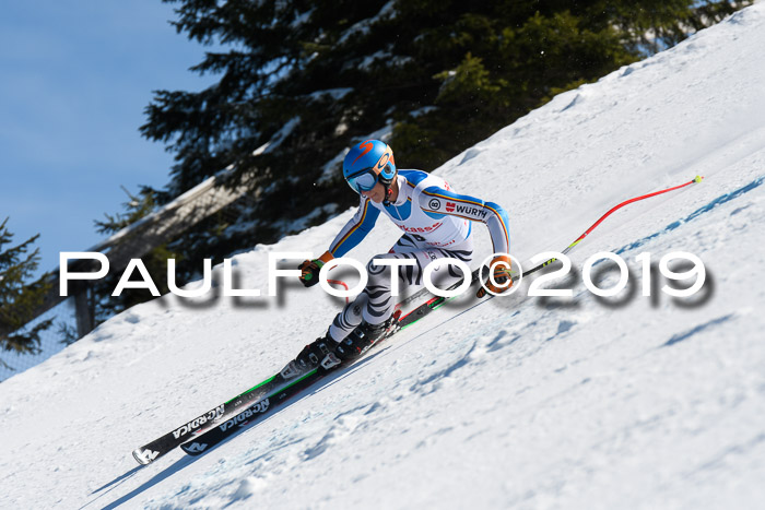 NJC Super-G, Damen + Herren, 21.03.2019
