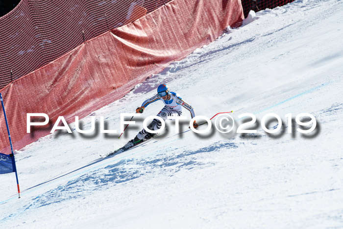 NJC Super-G, Damen + Herren, 21.03.2019